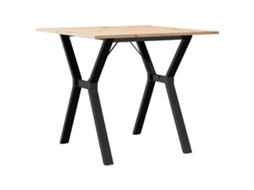 Dining Table, Dining Tables Vidaxl Marrom Madeira De Pinho (80 X 80 X 75 Cm)