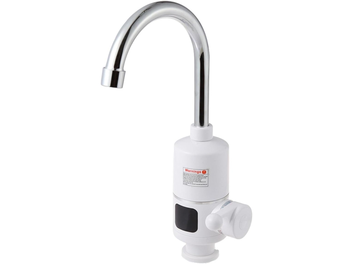 Torneira De Aço Inoxidável 360°, Misturador De Água Quente E Fria, Aquecedor De Água