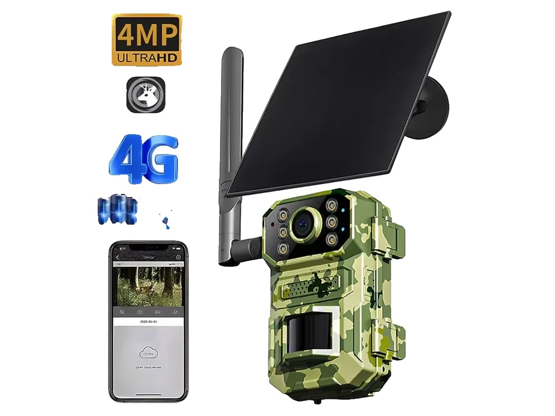 Câmera De Caça Trail, 14mp, Conectividade 4g, 14mp