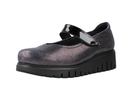 Sapatos de Mulher PINOSOS Pele Preto (38)