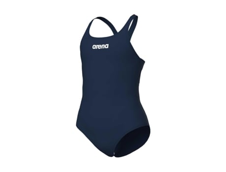 Fato de Banho de Menina para Natação ARENA Peça Team Solid Azul (6/7 anos)