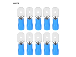 1000pcs Conectores De Terminal De Crimpagem Em Latão Cold Pressed Mdd2-250 Para Engenharia Elétrica
