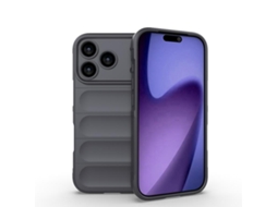 Capa Magic Shield Para Iphone 17 Pro - Tpu Com Forro Aveludado E Proteção Anti-quedas
