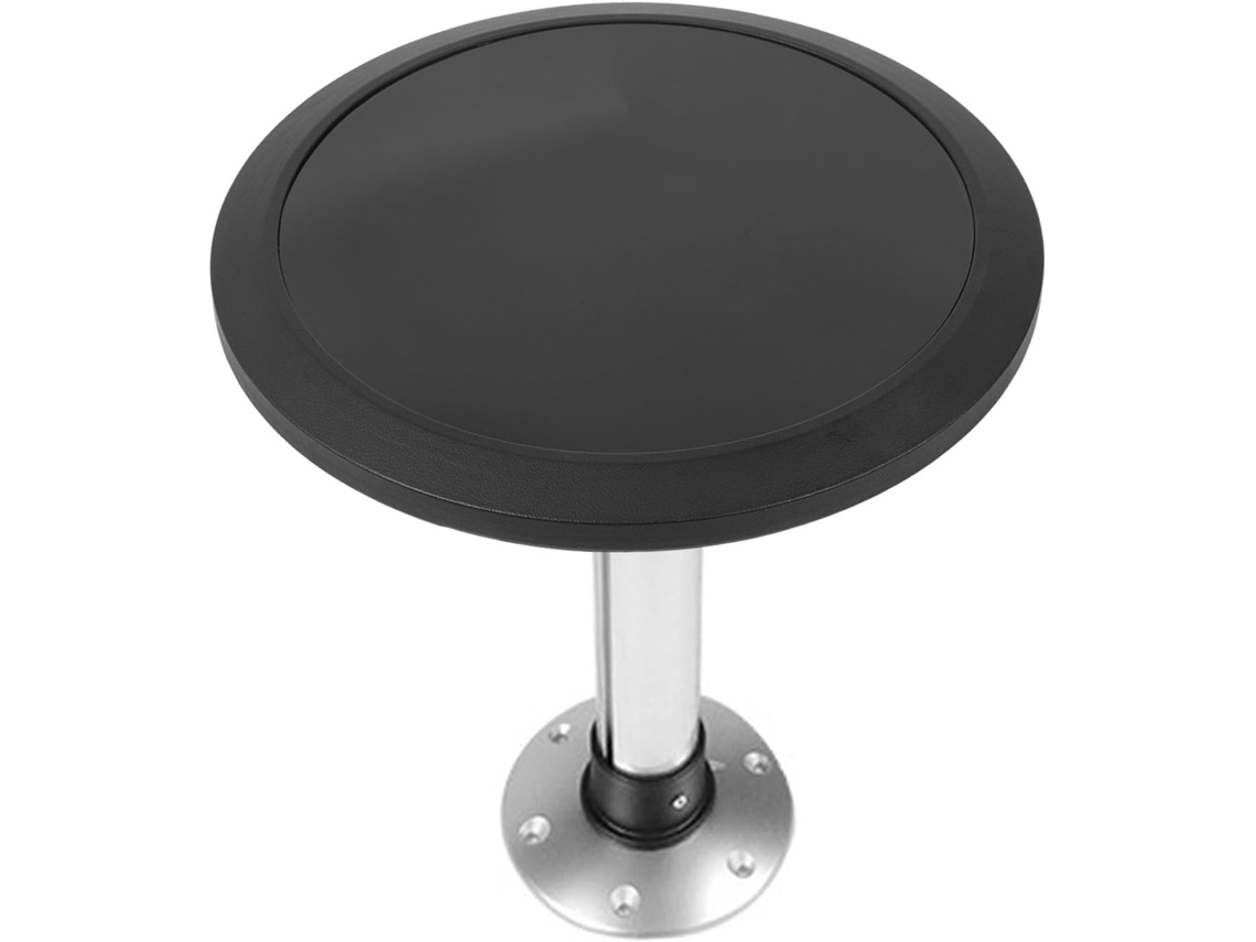 Tampo De Mesa Redondo De Acrílico De 20 Polegadas Para Trailers, Com Painel Removível.
