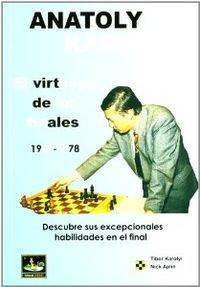 Livro Anatoly Karpov Virtuoso Finales de Tibor Karoly (Espanhol)