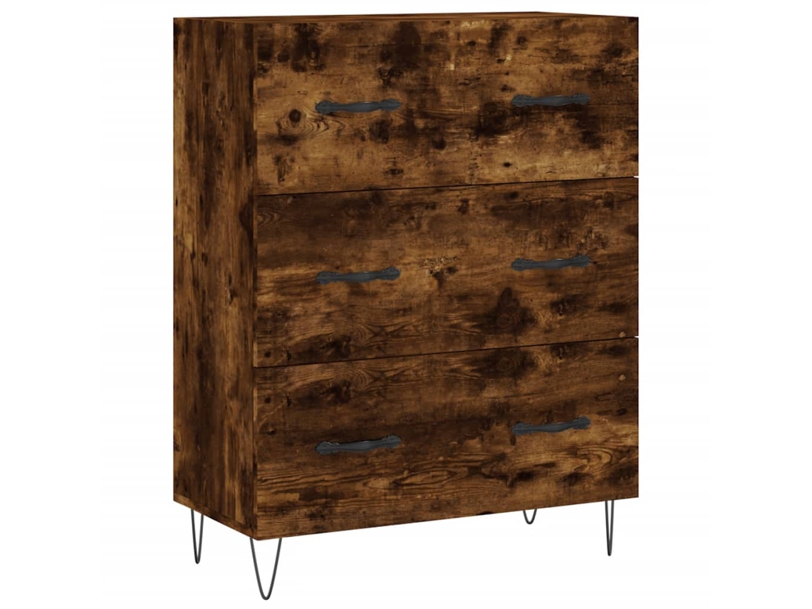 Sideboard, Sideboards Vidaxl Marrom Madeira Processada (n/a)
