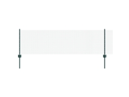 Conjunto 1 Cerca Externa Vidaxl Verde Aço (50 X 0,6 M)