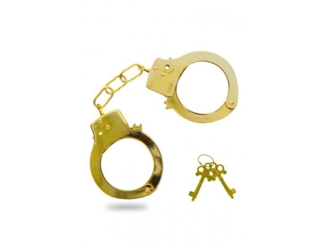 Algemas De Metal Dourado - Toy Joy