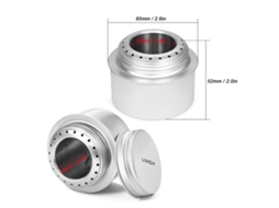 Estufa De Álcool Portátil Mini Em Liga De Alumínio Para Camping