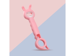 Abridor De Garrafas Gourmet Plástico, Cor Rosa