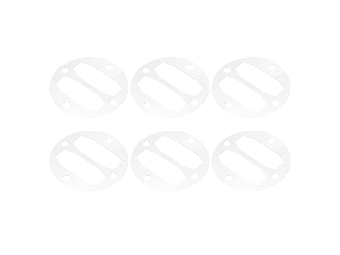 10pcs Junta De Compressor De Ar Alumínio 51mm Placa Metal Cilindro Bomba Acessórios 3p/4p
