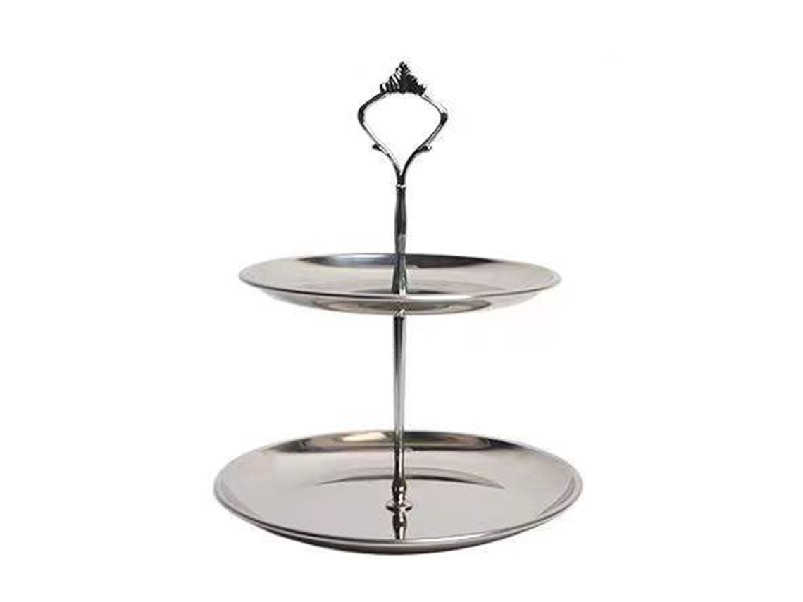 Estante de Mesa 2 Níveis de Aço Inoxidável S/MARCA