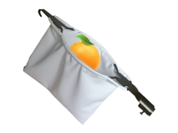 Colhedor De Frutas Com Sacola, Aço De Qualidade, Sem Cabo Telescópico, Para Maçã Pera Citrus Pêssego, Ø 16cm