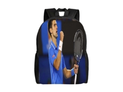 Mochila Novak Djokovic D317 Para Estudantes, Resistente E Leve, Impermeável E Com Alça De Ombro Respirável V317