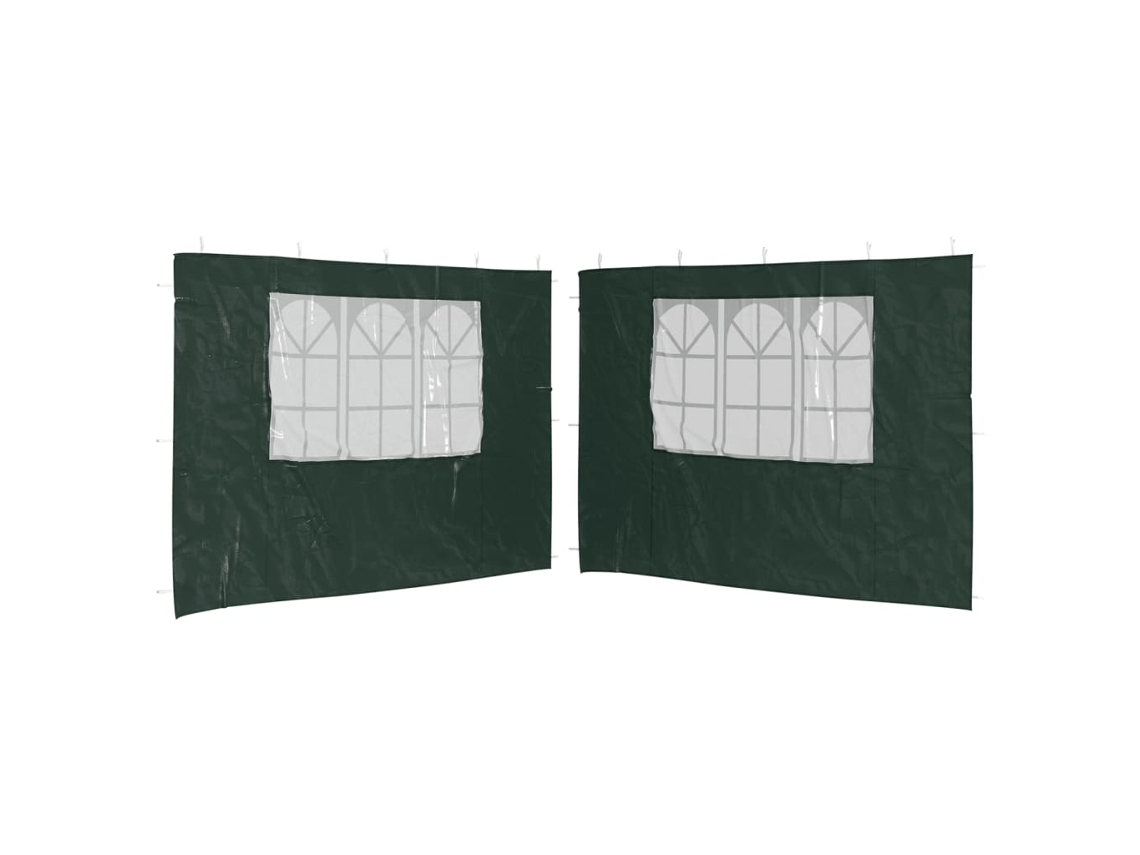 Party Tent Sidewall, Party Tent Sidewalls Vidaxl Verde Polietileno (300 X 195 Cm)