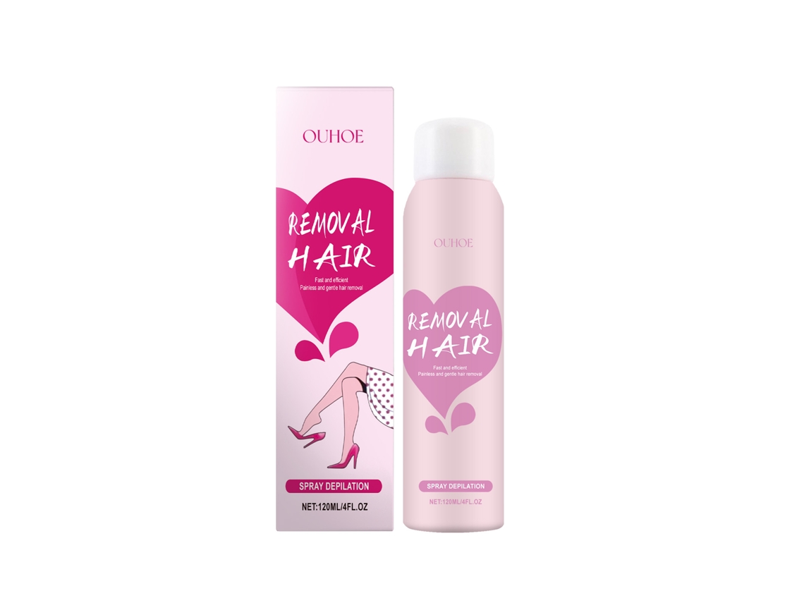 Spray Depilatório Ouhoe Mousse Corpo Axilas Pernas