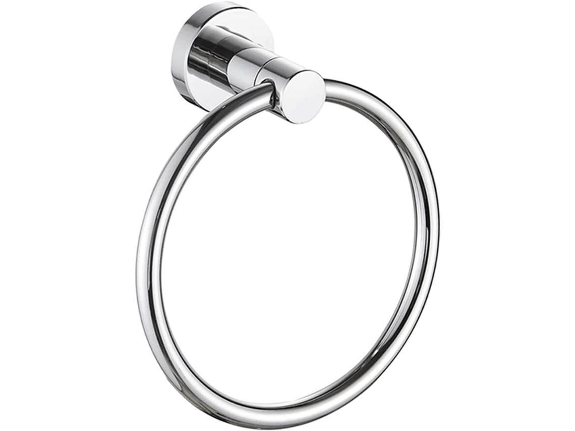 Porta Toalhas De Parede Em Aço Inoxidável Premium Preto Fosco Prata Escovada – Ideal Para Banheiro E Cozinha