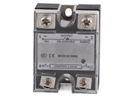 Regulador de Tensão YURU SSR 40A 24-380VAC para Resistência