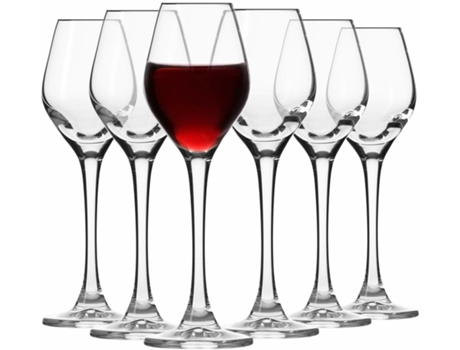 Copos KROSGLASS Splendour (Vidro - Transparente - 5 x 15,4)