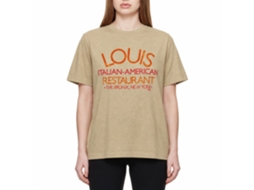 Rockinstone Godfather Louis Restaurant Heather Khaki Adult T-shirt Size:s