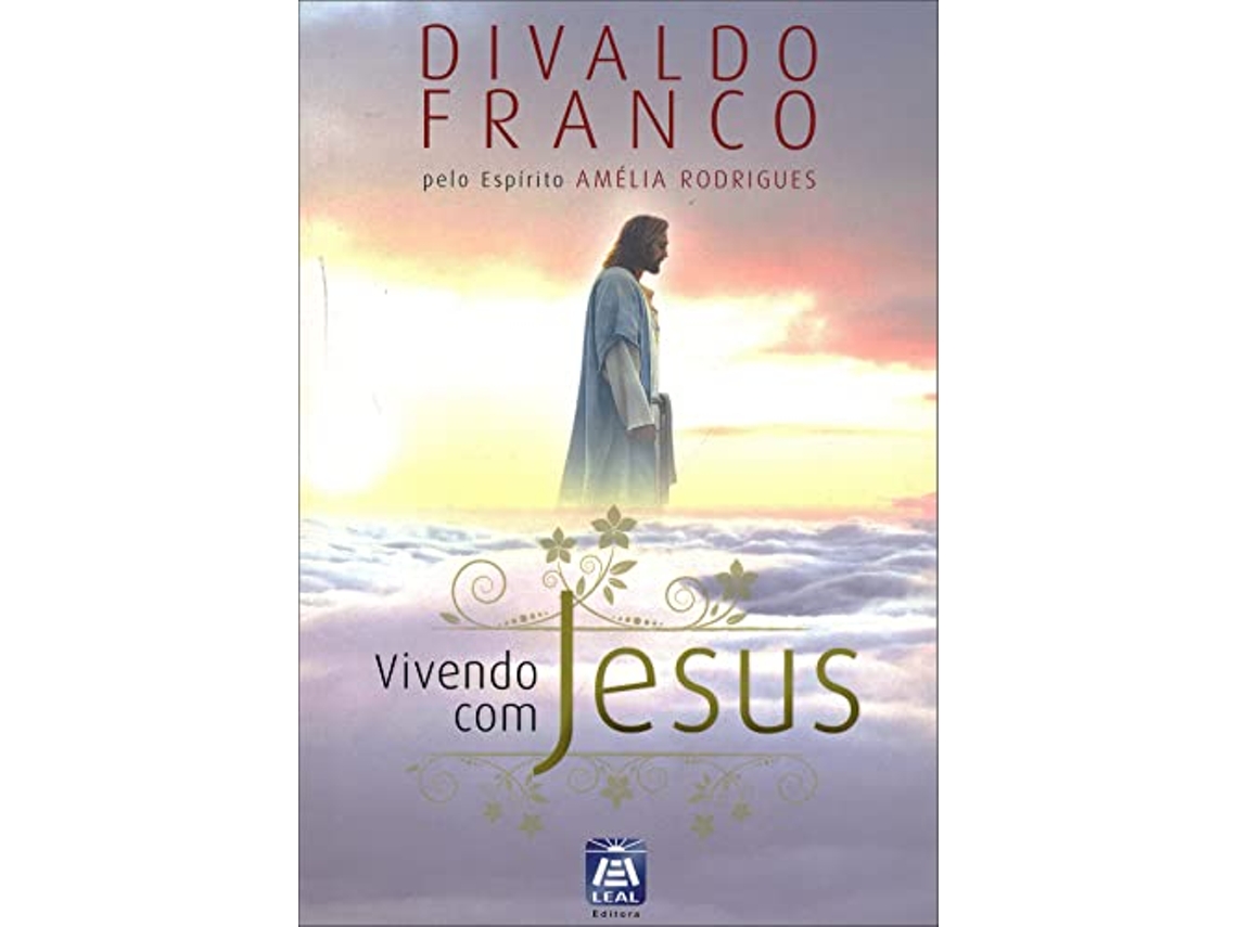 Livro Vivendo Com Jesus de Divaldo Pereira Franco e Amélia Rodrigues (Português)