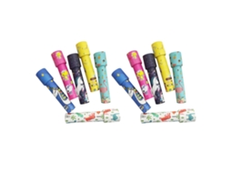 Primerox 12pcs Caleidoscópio Clássico Retrô Colorido Brinquedo Educativo Portátil para Crianças