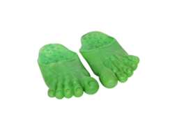 Chinelos Big Foot Cosplay Divertidos, Sola Macia, para Festa e Eventos, Tamanho 27cm com S/MARCA
