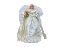 Enfeite De Natal Em Formato De Anjo, Enfeite De Natal Delicado. Loja Olysi