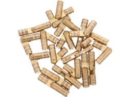 Ipetboom 20 Peças Dobradiças Cilíndricas Pequenas De Latão, 4x20mm, Embutidas, Para Caixas De Joias E Armários