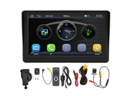 Carro Mp5 Player 7 Polegadas Tela Sensível Ao Toque Multimídia Player Multifuncional Estéreo Do Carro Com Viseira Solar Led Câmera Reversa