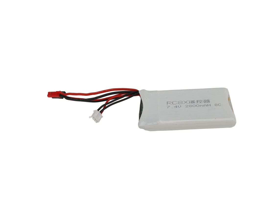 Bateria De Lítio 7.4v 2800mah Para Carro De Controle Remoto Rc8x Rc6gs 4gs Veículos