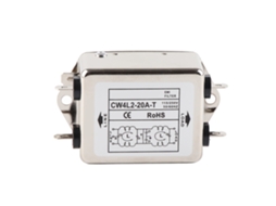 Filtro EMI de linha de alimentação terminal CW4L2-20A 115V/250V 20A 50/60Hz S/MARCA