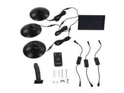 Luz Solar LED de Alta Brilho IP65 com Controle Remoto | S/MARCA