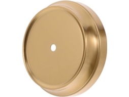 Base Plana Redonda de Ferro Dourado para Candeeiros de Mesa, Versátil e Fácil de Instalar. SFUSHOS