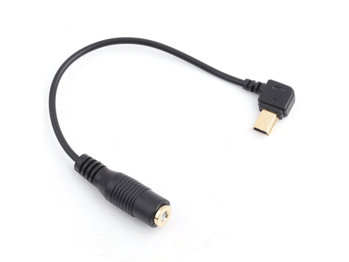 Adaptador De Microfone Usb Para Gopro Hero 3 4 Cabo Conector De Ligação De Microfone 3.5mm