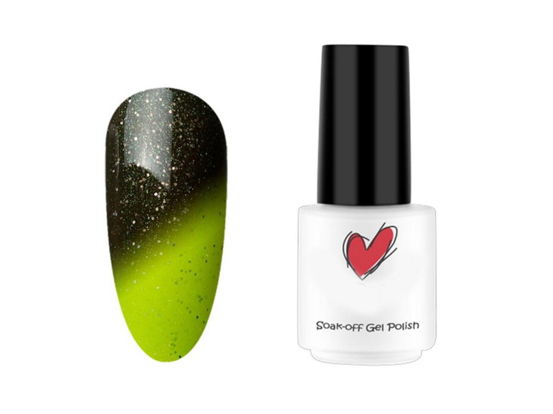 Gel De Unha Termocrômico Com Glitter (gradiente De Glitter, Efeito Termocrômico) Eoocoo