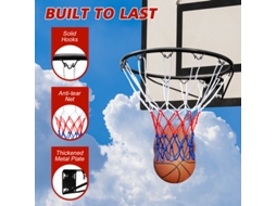 Substituição De Aro De Basquete De 45,72 Cm,aro De Basquete Montado Na Parede,aro Flexível De Basquete Para Substituição De Gol Com Rede,compatíve