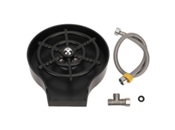 Lavadora Automática de Copos AQUAFORGE com alta pressão e forte fluxo de água