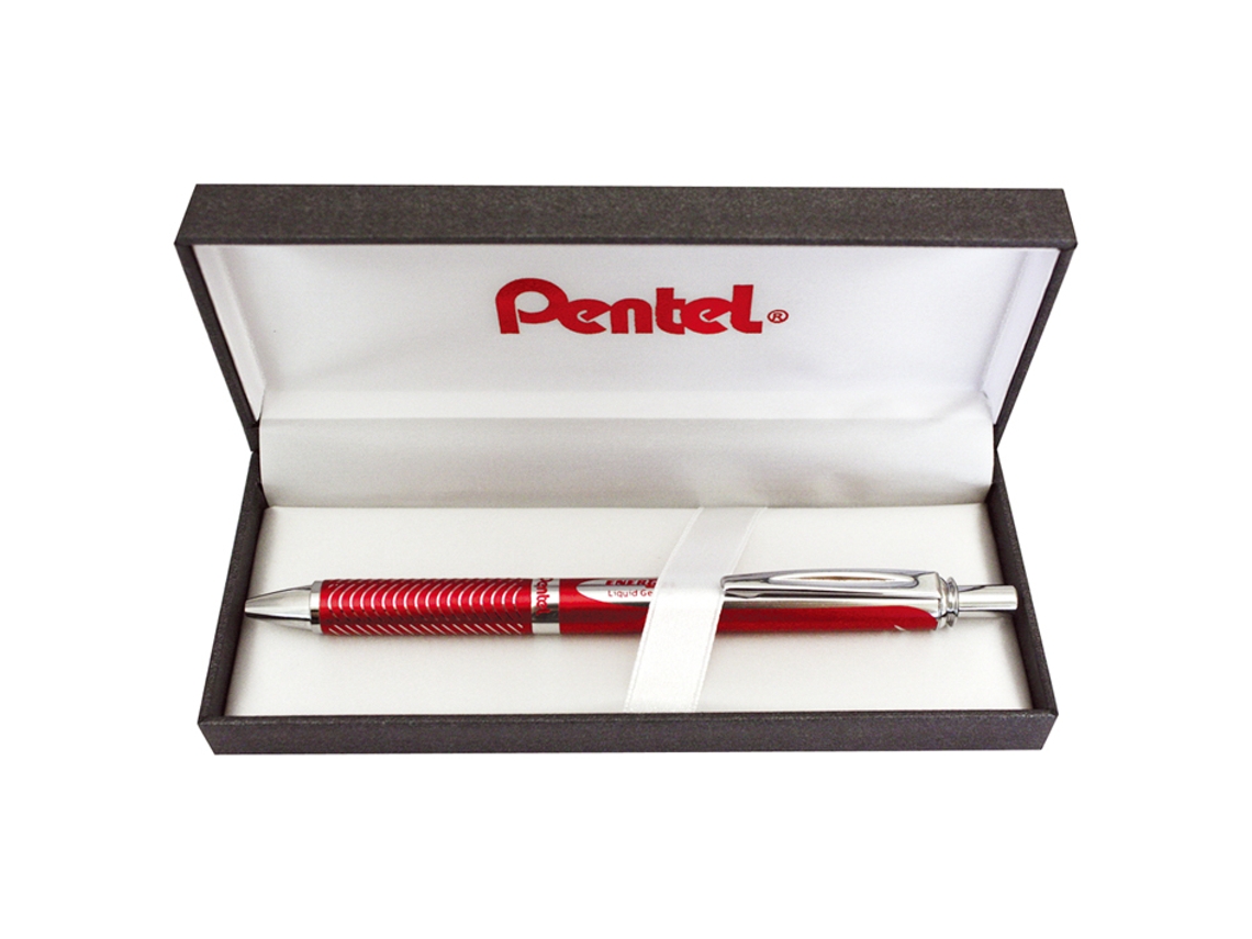 Caneta Rollerball de Gel PENTEL Energel Sterling Bl407 Preta