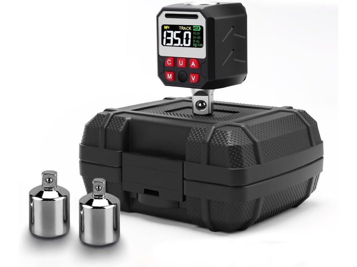 Adaptador de chave de torque digital 1/2 polegada, 10-200 Nm, 17-340 3-60