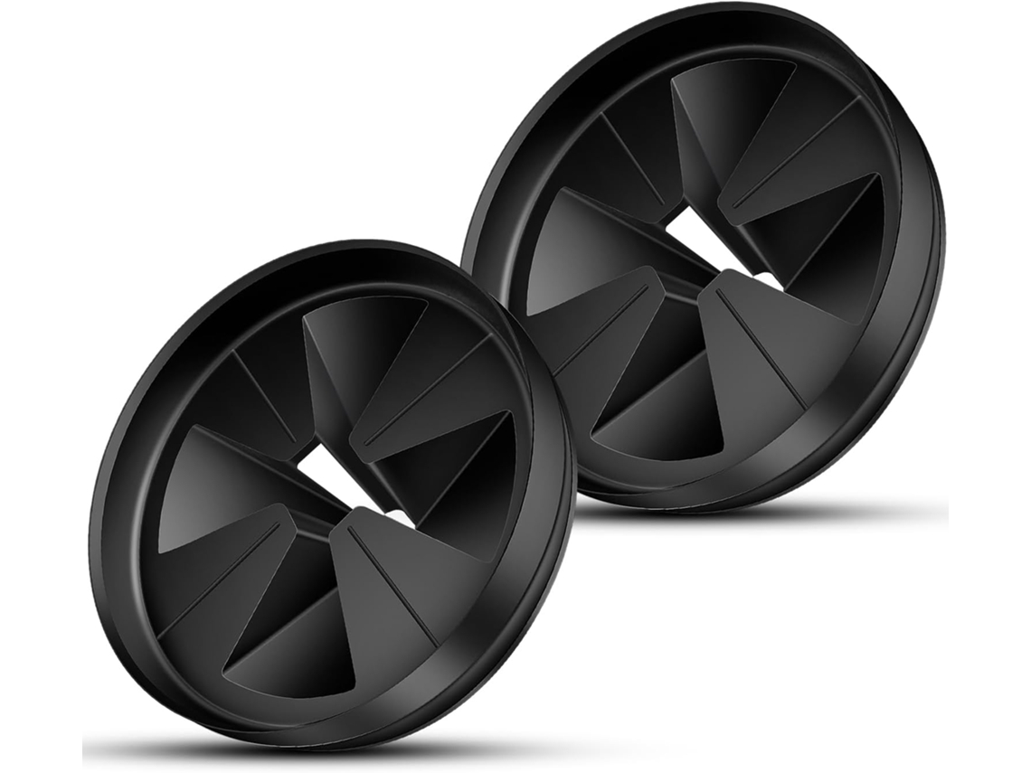 Tampa de Pia de 3 3 / 8" Qcb am, Compatível com a Série Insinkerator Evolution, Protetor Contra Respingos para Triturador de Alimentos AQUAFORGE