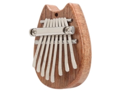 Mini Kalimba 8 Tons Kalimba Mini Thumb Piano Presente para Crianças Instrumentos de Lazer Ao Ar Livre Forma de Orelha de Gato