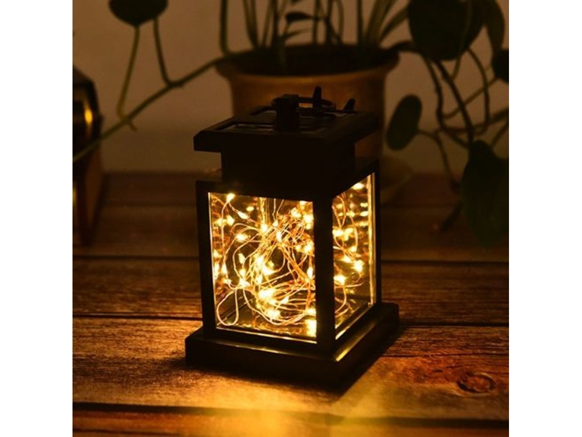 Luminária Solar Decorativa, Cor Cobre, Para Jardim, Pátio, Varanda, Caminhos E Paisagismo Exterior