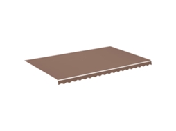 Replacement Awning Fabric, Replacement Awning Fabrics Vidaxl Marrom Poliéster (480 X 295 Cm)