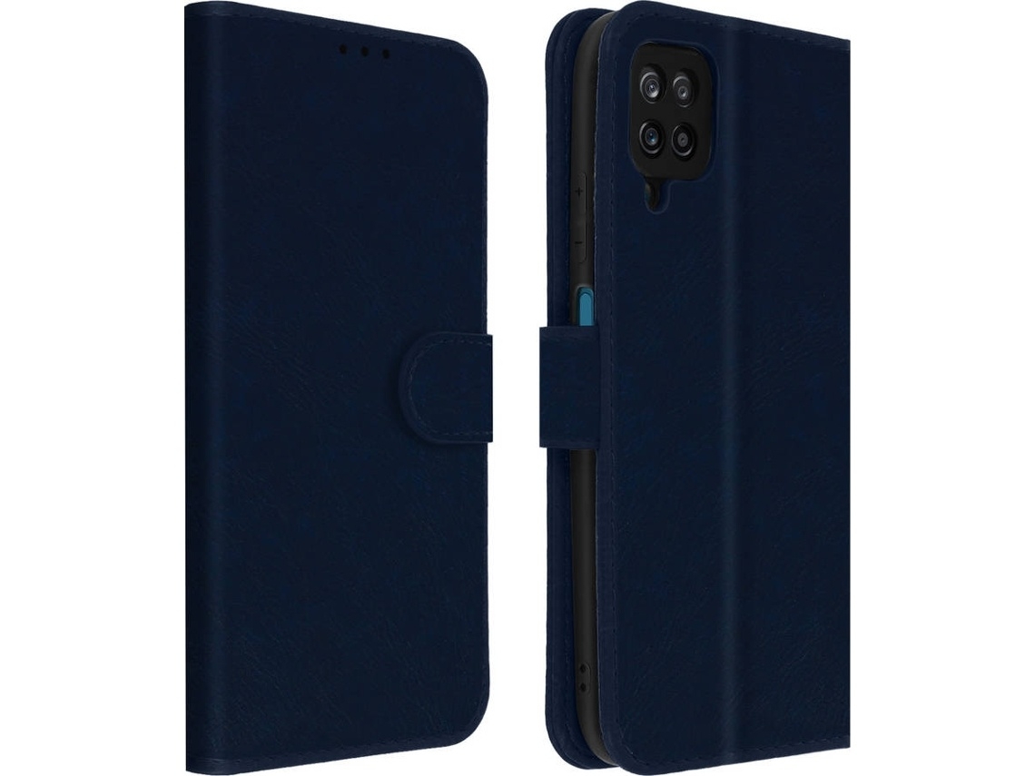 Lurelia Capa Protetora Para Samsung Galaxy A12 Azul Escuro