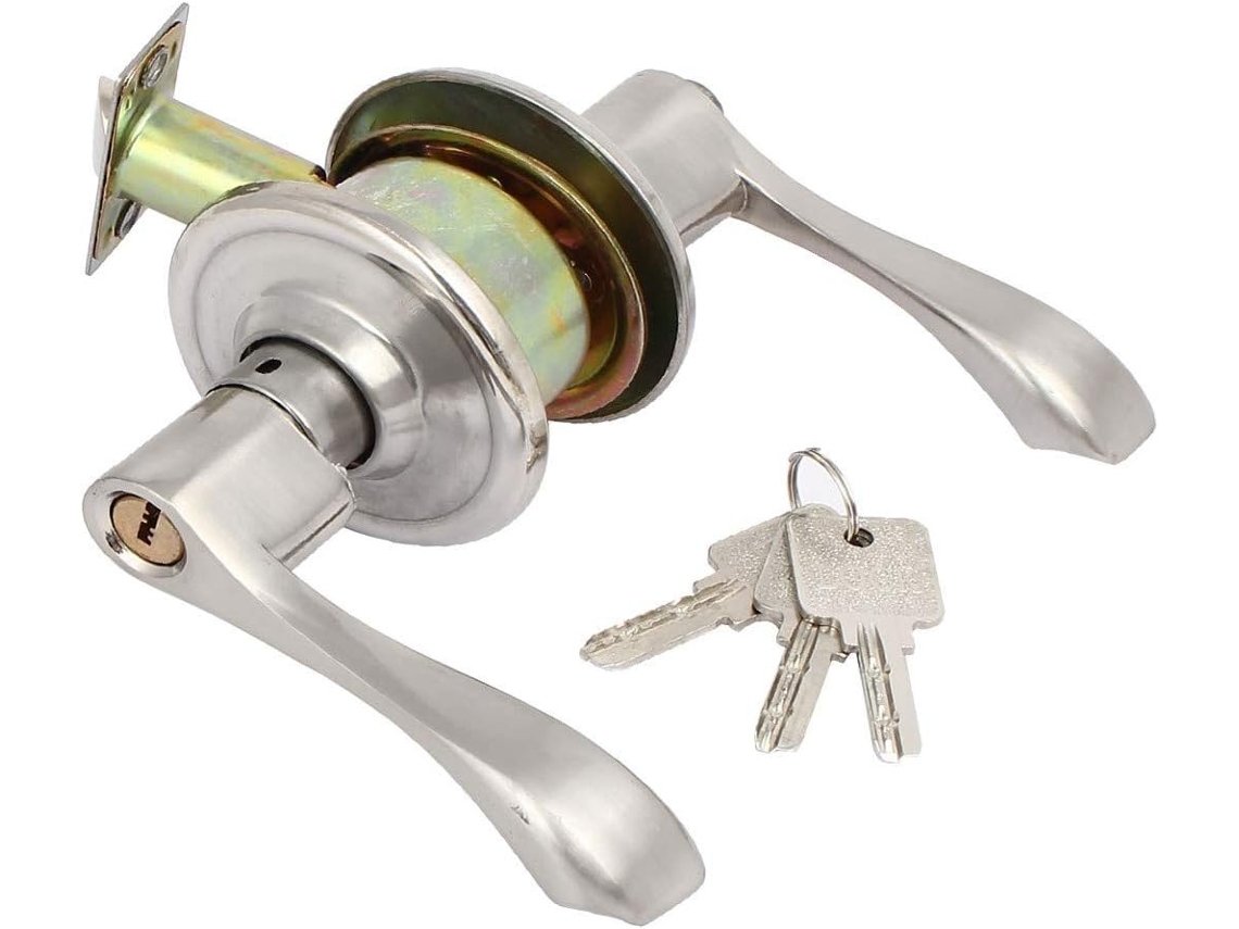 Novo Conjunto De Fechadura Com Maçaneta Em Formato L, Confiável E Eficaz, Para Porta De Escritório Residencial, Com