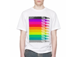 Rockinstone Back To The Future Movie The Colors Duke White Adult T-shirt Size:l