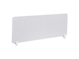 Divisória de Secretária BELIANI Split de Feltro Pet Branco Creme 160x1x50