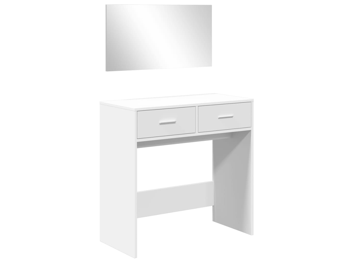 Dressing Table, Dressing Tables Vidaxl Branco Madeira Processada (n/a)