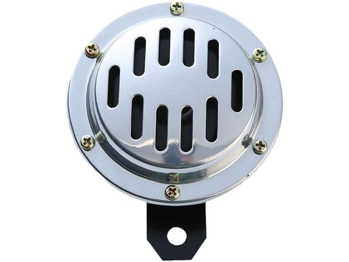 Guidon Música Haut-parleur Haut-parleur De Voiture 12v Para Moto, Chromé, Veículo Clássico Com Capa Universal